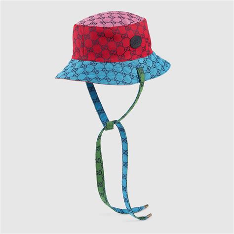 multicolor gucci bucket hat|Gucci bucket hat price.